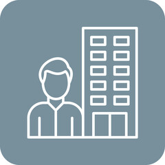 Hotel Administration Icon