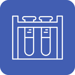 Test Tube Stand Icon