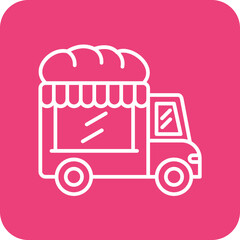 Bakery Truck Icon