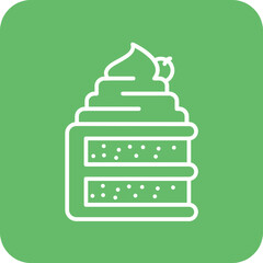 Sponge Cake Icon