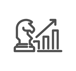 Core values related icon outline and linear vector.