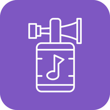 recommend clip art: Horn Icon