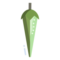 Green Chilli slice icon