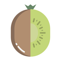 Kiwi slice icon