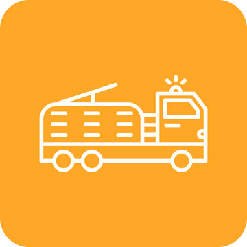 recommend clip art: Ladder Truck Icon