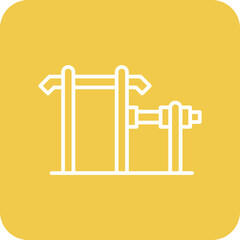 Gym Hand Bar Icon