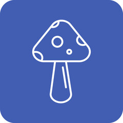 Spring Mushroom Icon