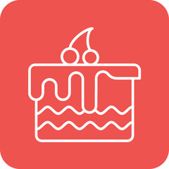 Chocolate Cake Icon