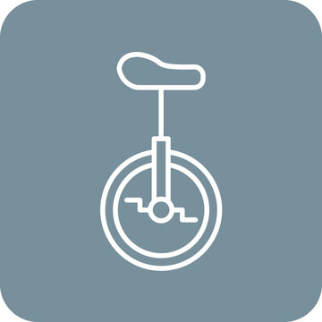 recommend clip art: Monocycle Icon