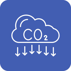 CO2 Pollution Icon