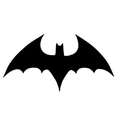 vecter illustration of bat shape