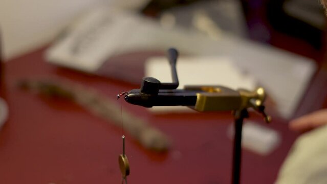 tying a fly