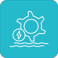 Hydro Power Icon