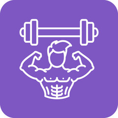 Weightlifter Icon