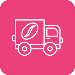 Coffee Truck Icon