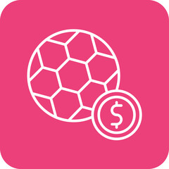 Fototapeta premium Betting Icon