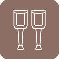 Crutches Icon