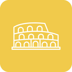 Colosseum Icon - obrazy, fototapety, plakaty