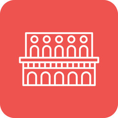 Obraz premium Aqueduct Icon