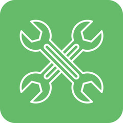 Cross Wrench Icon