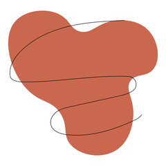 Abstract Shapes Line