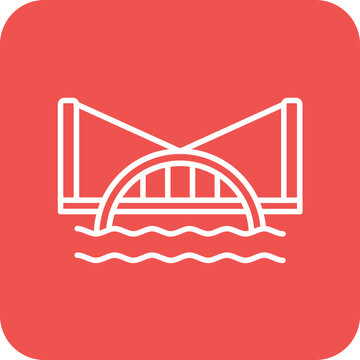recommend clip art: Water Bridge Icon