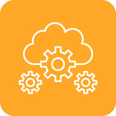 Cloud Setting Icon