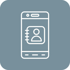 Mobile Contacts Icon