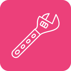 Adjustable Wrench Icon