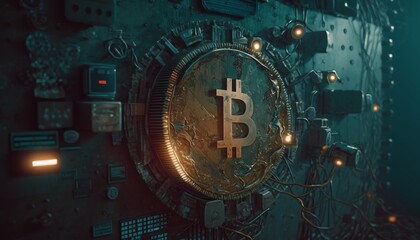 Representation of Bitcoin and its Importance to the World Generated by AI