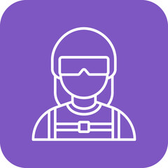 Diver Female Icon
