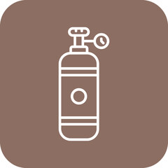 Diving Cylinder Icon
