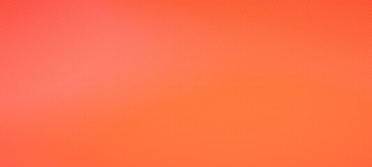 Orange abstract gradient panorama background. Gentle classic texture Usable for social media, story, banner, Ads, poster, celebration, event, template and online web ads