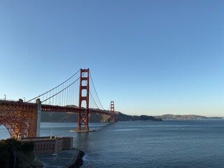 Fototapeta na wymiar Golden Gate bridge San Francisco California