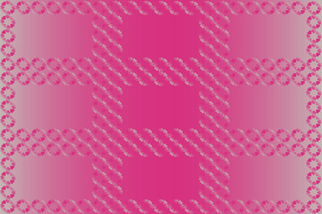 Abstract romantic and love vector background with heart in gradient colors	