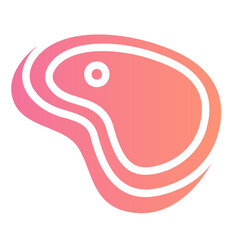 meat gradient icon
