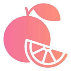 orange gradient icon