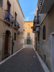 Fototapeta na wymiar Foggia streets
