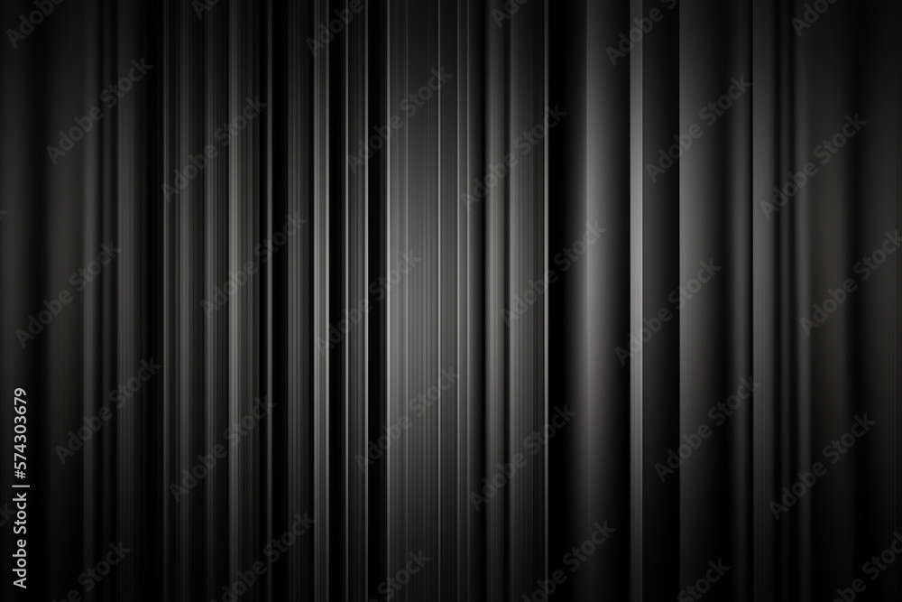 Aufkleber Simple black gradient abstract black background for product or text backdrop design