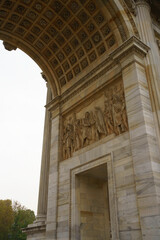 Fototapeta premium Arco della Pace in Milan, Italy