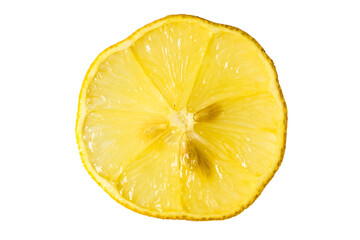 a slice of lemon