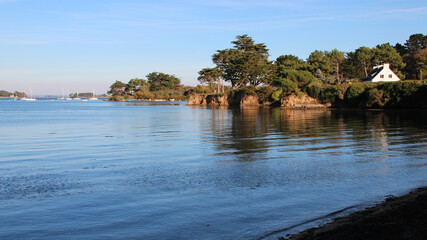 Obraz premium landscape in brittany (france) 