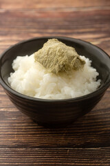 とろろ昆布のご飯