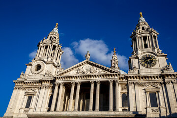 Fototapeta na wymiar St Paul's cathedral, London, U.K. 28.10.2019