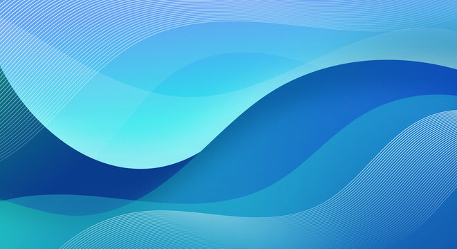 Abstract blue elegant background