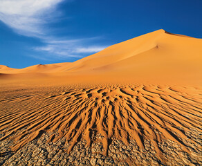 Dunes of Sahara Desert