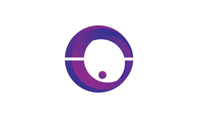 o, letter o, abstrac, magenta, circle, human, company, 3d, o 3d, purple, 0, number