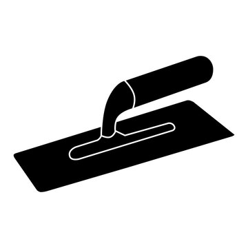 recommend clip art: Trowel icon vector. Putty knife illustration sign. spatula symbol or logo. 