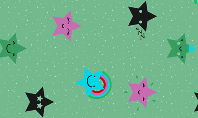 Digital And Textile Design Pattern