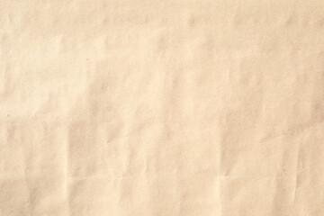 Brown old crumpled paper texture